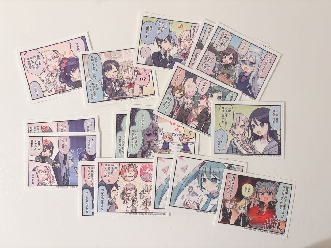 [USED] Project Sekai Color Palette Bonus Sticker