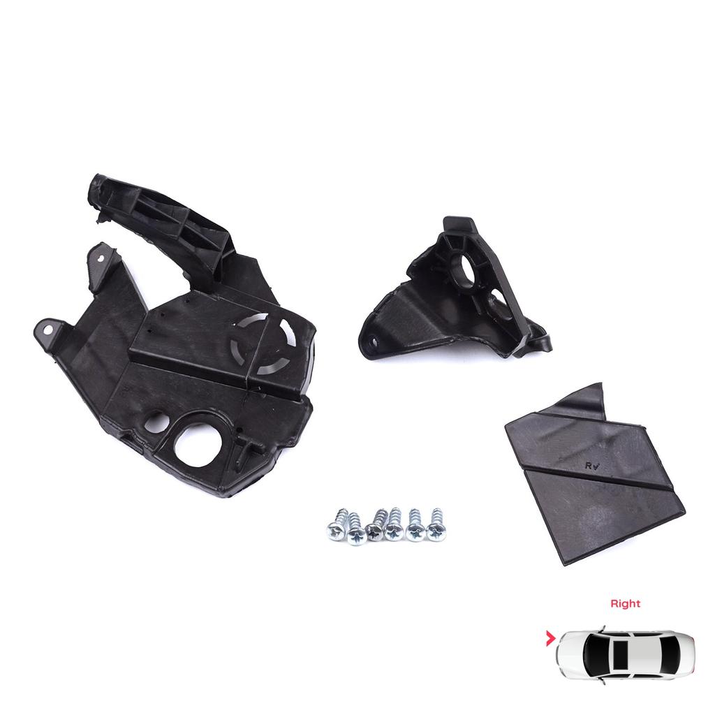 BHL584-2 Scheinwerferhalter-Montage, Reparaturhalterung, Laschensatz, rechte Seite für Peugeot 3008 5008 MK2 2016–2024 9814255780