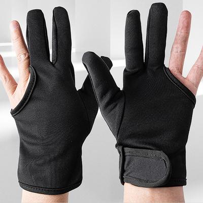 Friseur-Handschuh mit drei Fingern, hitzebeständig, Fingerschutz, Haarglättung, Curling, Styling-Zubehör