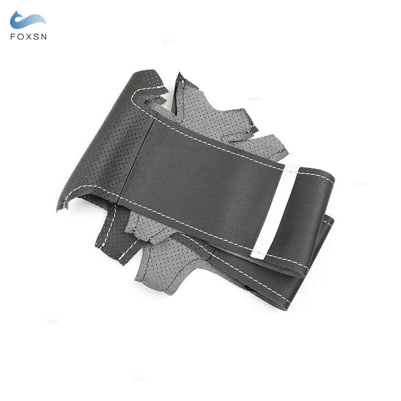For BMW M Sport F30 F31 F34 F45 F46 F22 F23 M235i M240i X1 F48 X2 F39 Perforated Leather Steering Wheel Cover Trim Protective