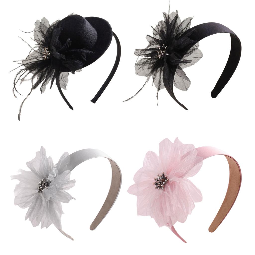 Beading Flapper Fascinator 1920s Prom Dancer Headpiece for Special Event Wedding Engagement Night Headwear Hair Styling