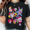 Das Erstaunliche Digitale Zirkus T-Shirt, TADC Fan Geschenk, Zirkus Charaktere Shirt, Zirkus Thema Comfort Colors T-Shirt, Anime Geschenk Geburtstag für Jungen Mädchen