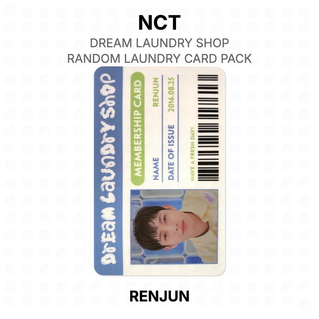 NCT DREAM LAUNDRY SHOP RANDOM LAUNDRY CARD PACK Official Photocard