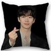 New Lee Jun Ho Pillowcase Bedroom Home Decorative Cover 45X45Cm Square Zipper Pillow Cases Cotton Linen Fabric No Fade 0414