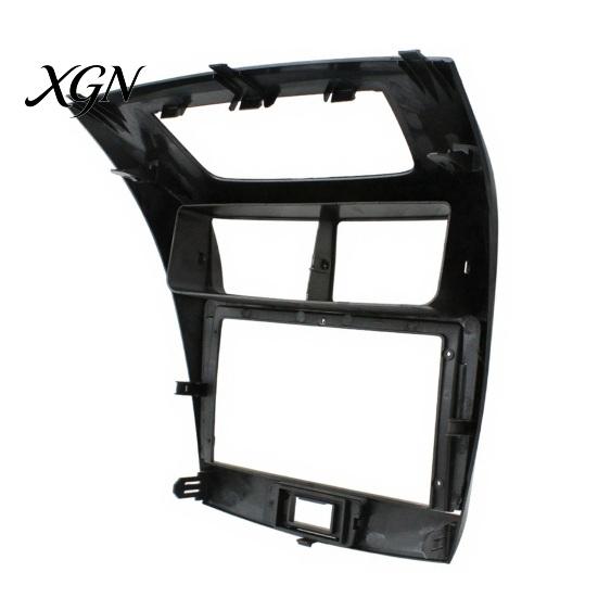 Car Radio Mounting Bracket 9-Inch Fascia Frame for Toyota Avanza, 2012 Dashboard Console Panel Bezel Center Navigation Dash Bracket, Replacement Heat