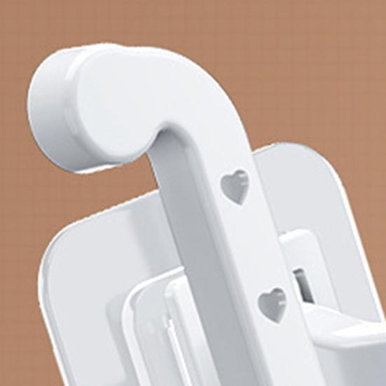 1/4 ks U-tvarovaný držák na pantofle Nástěnný úložný regál Silná nosnost