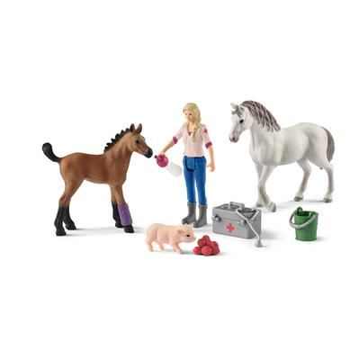 Schleich Farm World Doctor and Horse Figure 42486