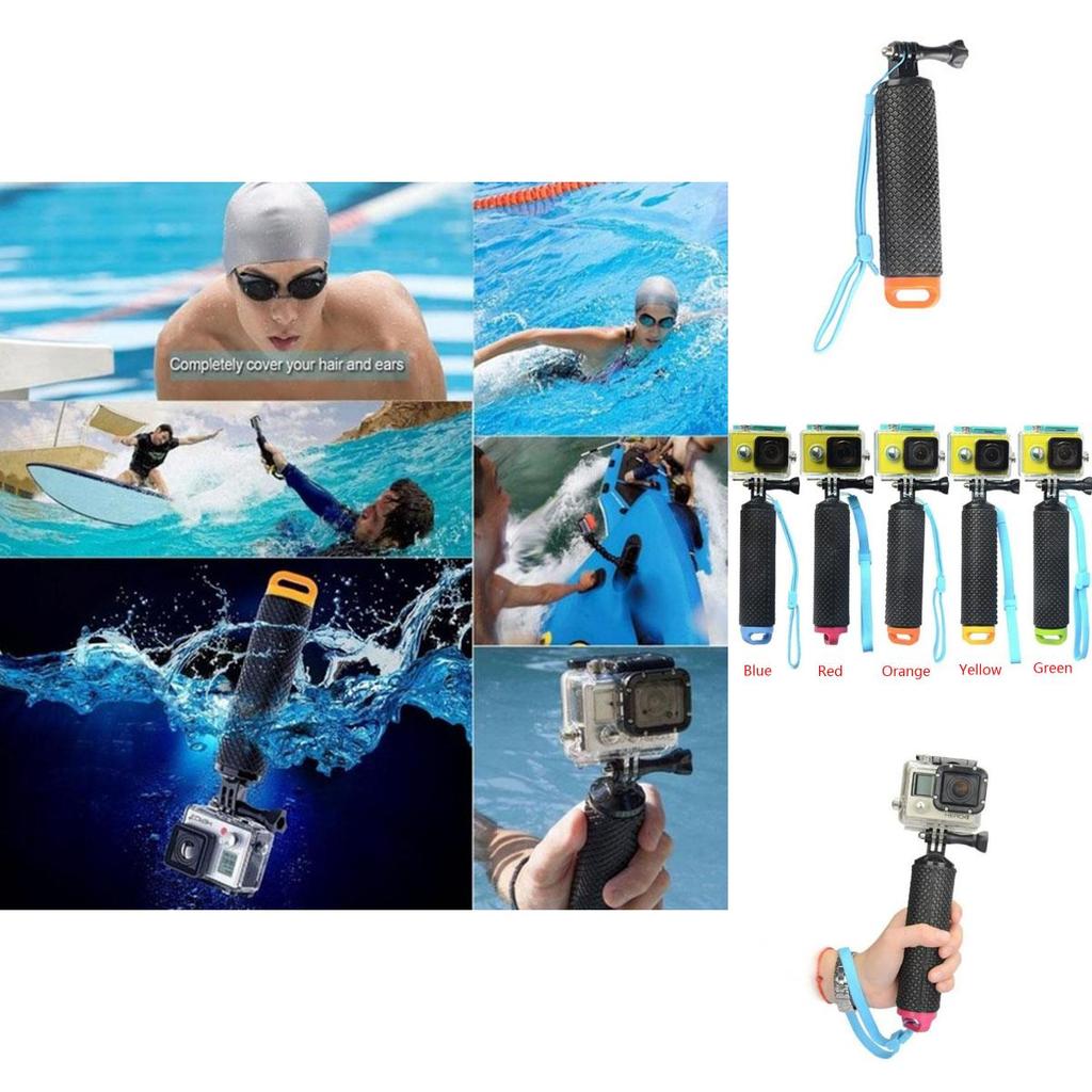 Premium Floating Hand Grip For Gopro Hero With Strong Strap And Stylish Design