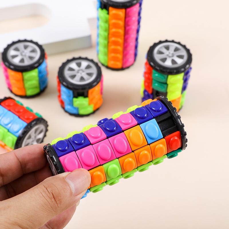 Linyi Toy High-Quality Cylinder High-Quality 3D High-Quality Rotate High-Quality And High-Quality Slide High-Quality Puzzle High-Quality Cube High-Quality