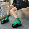 New Fashion Trend Casual Stretch Women Combed Cotton Socks Autumn Winter Trendy Daily Basic Socks Street Hip Hop Style