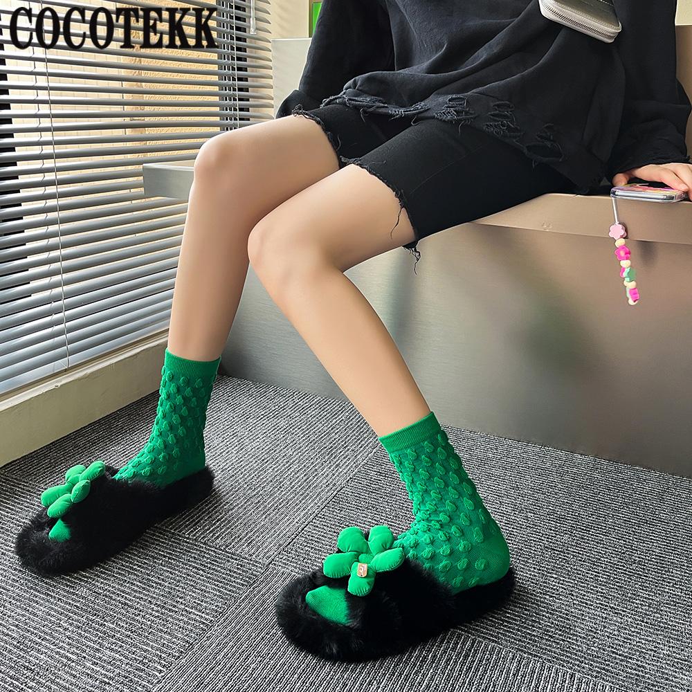 New Fashion Trend Casual Stretch Women Combed Cotton Socks Autumn Winter Trendy Daily Basic Socks Street Hip Hop Style
