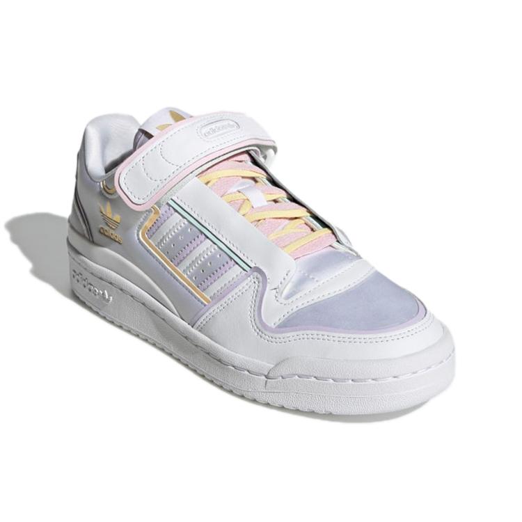adidas Forum Plus Blanco Rosa Morado Mujer H05123