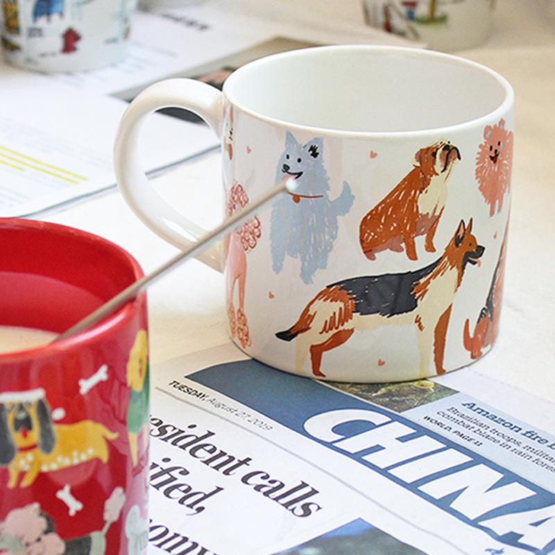 Cute Dogs Ceramics Mugs Coffee Mug Milk Tea Office Cups Drinkware the Best Birthday Gift