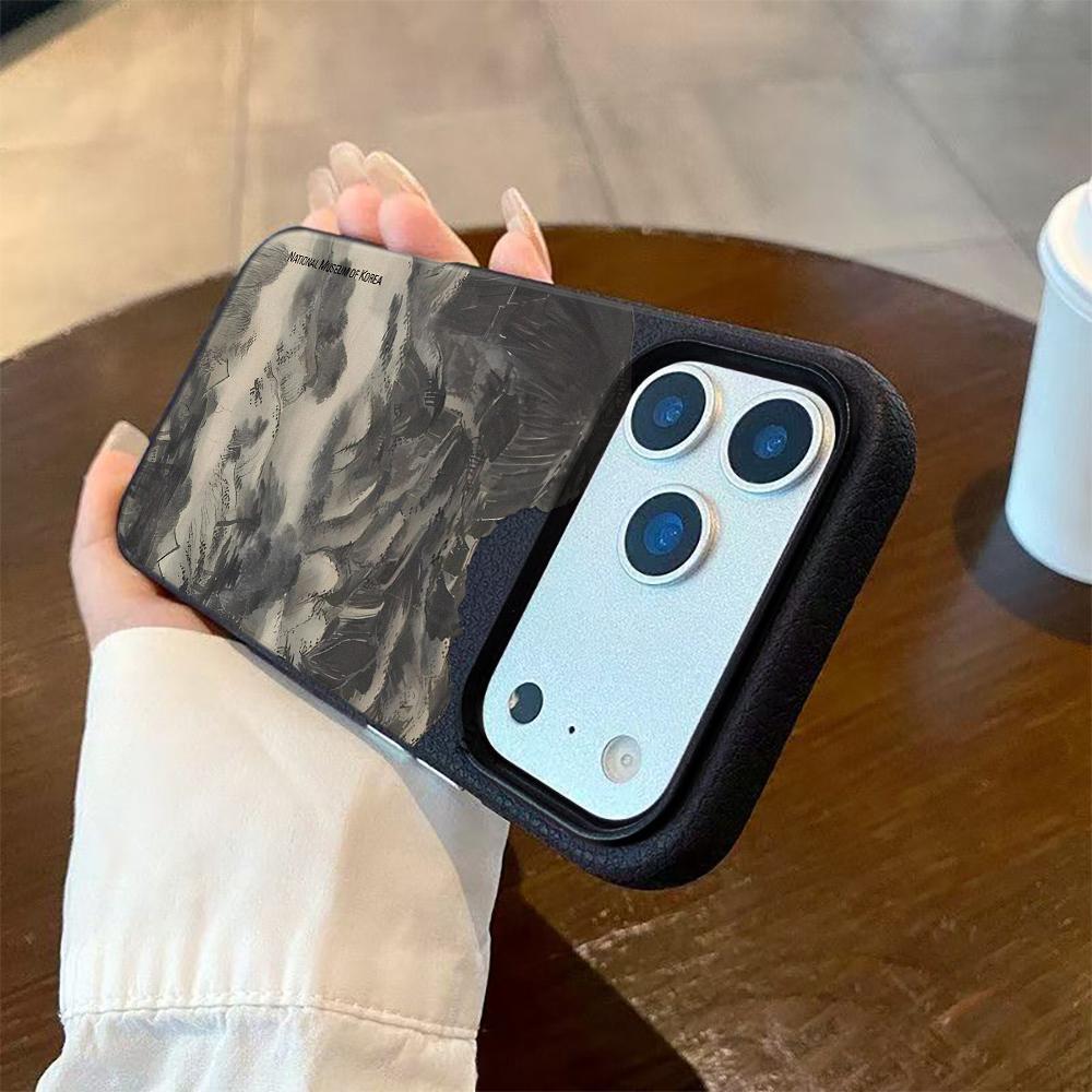 

Chinese-Style Mountains Phone Case For iPhone 17 16 15 14 13 12 11 Pro Max 16 Plus X XR Silicone Shockproof Soft Shell Cover iPhone XR