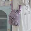 New outdoor lightweight bow bundle messenger bag waterproof mobile phone bag thermal insulation kettle bag women's shoulder bag