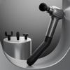 Yolanda CM40F Intelligente Massagepistole mit langem Griff CN-Stecker (Adapter enthalten)
