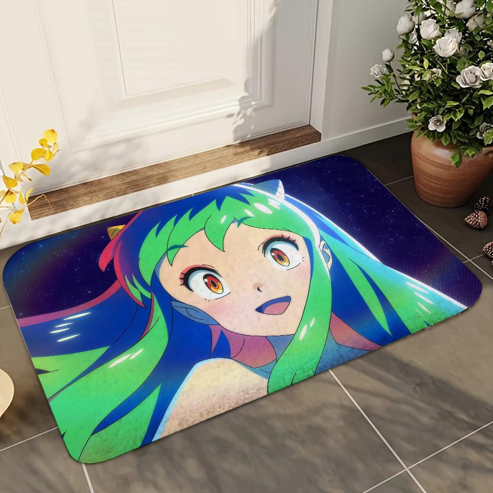 1 шт. U-Urusei Y-Yatsura Впитывающие коврики для ванной, Противоскользящие коврики, Товары для домашнего декора, Ковры, Коврики для пола для дома, кухни 40x60cm
