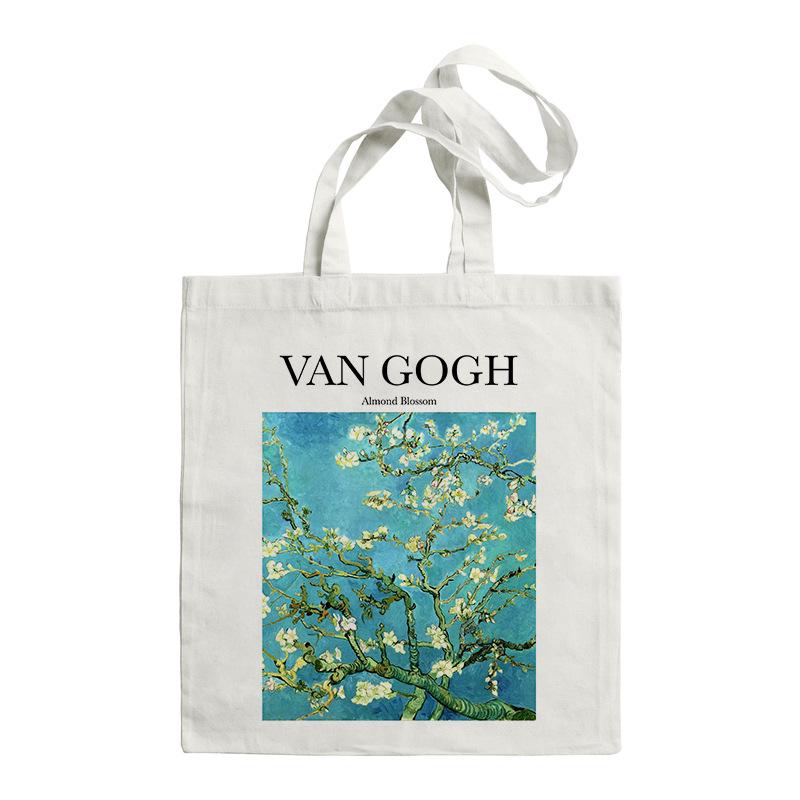 Van Gogh Canvas Tote: Large Capacity Summer 2023 Shoulder Bag for Women