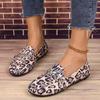 Autumn Large Size Single Shoes Women's New Flying Woven Shallow Mouth Chain One Pedal Outer Wear Casual Flat Shoes
