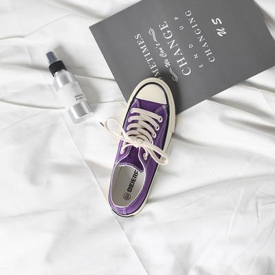 Belle nuove scarpe in tela viola ins S stile Hong Kong Harajuku studentesche casual scarpe da skateboard