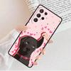 Custodia per Telefono Cane Labrador Nero Per Samsung Galaxy S25 S23 S30 S8 S21 S20 FE S24 S22 Note 10 20 Plus lite Ultra