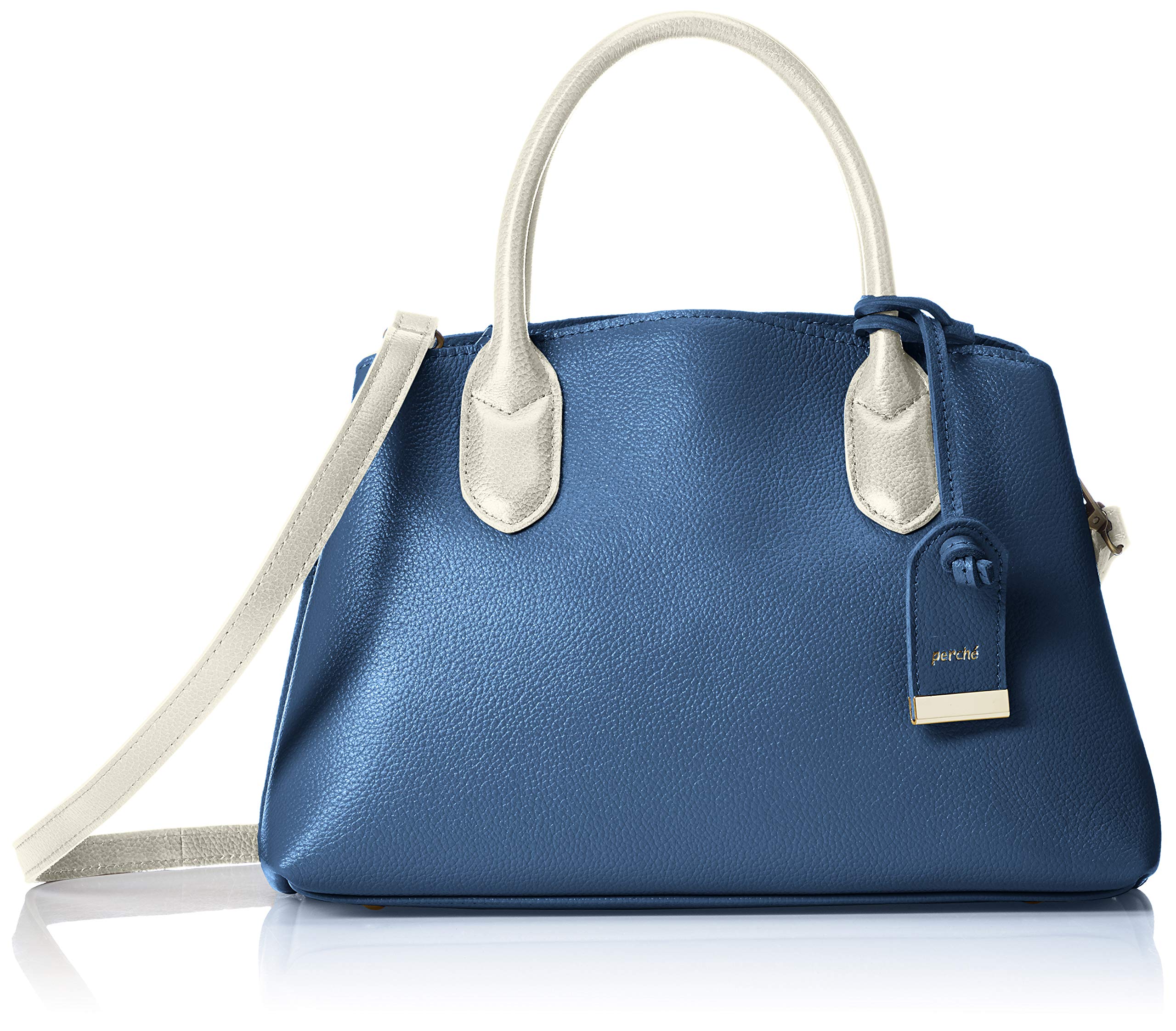 

Goat Leather Utility Tote Bag S Shoulder Bag 2way Beautiful NVGRY [Perke] 08-00-07462 Women s