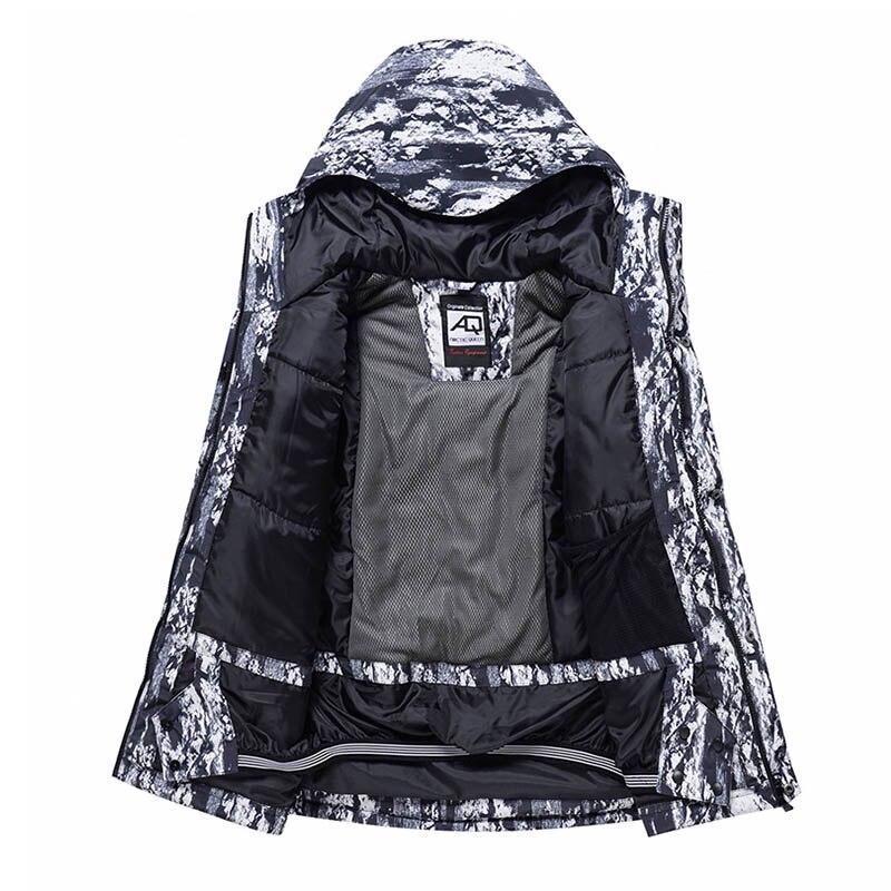 Ski Jacket for Men Windproof Warm Snowboard Jacket Women Winter Waterproof Breathable Snow Coat