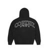 Corteiz Streetwear Hooded Zip-Up Sweatshirt Oversized Graphic Print Pullover Men Casual