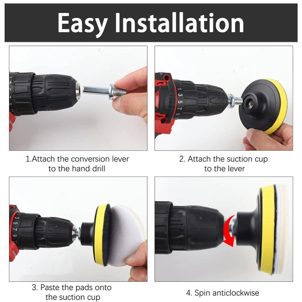 2024 New Car Windshield Scratch Remover Cerium Oxide Powder Polishing Kit For Polishing Scratches/Scratches/Surface Scratches