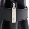 Salvatore Ferragamo Gancini Handbag AQ-21 0167 Black Leather Women Used