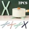 Foldable Silicone Heat Resistant Placemat Non-Slip Table Mat Multi-purpose Pot Holder Dish Plate Coaster Kitchen Dining