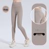 2025 Spring/Summer High Waist Anti-Roll Yoga Pants - High Elastic, Peach Butt, Tight Abdomen Control Fitness Pants
