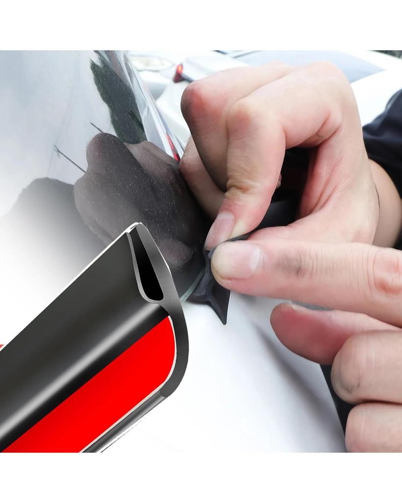 Car Door Window Seal Trim for E46 E60 E90 Car Windshield Seal Rubber Rear