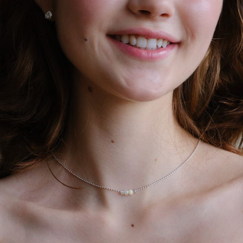 reve Tiny ball necklace