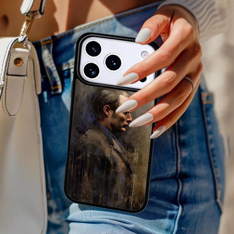Hannibal soft Phone Case For iPhone 17 Air 14 15 13 12 Max Cover For Apple 14 15 16 16e 11 Pro Max Plus