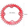 Coroa 36T 104BCD Mutte MTB Narrow Wide Coroa Única (Vermelho,