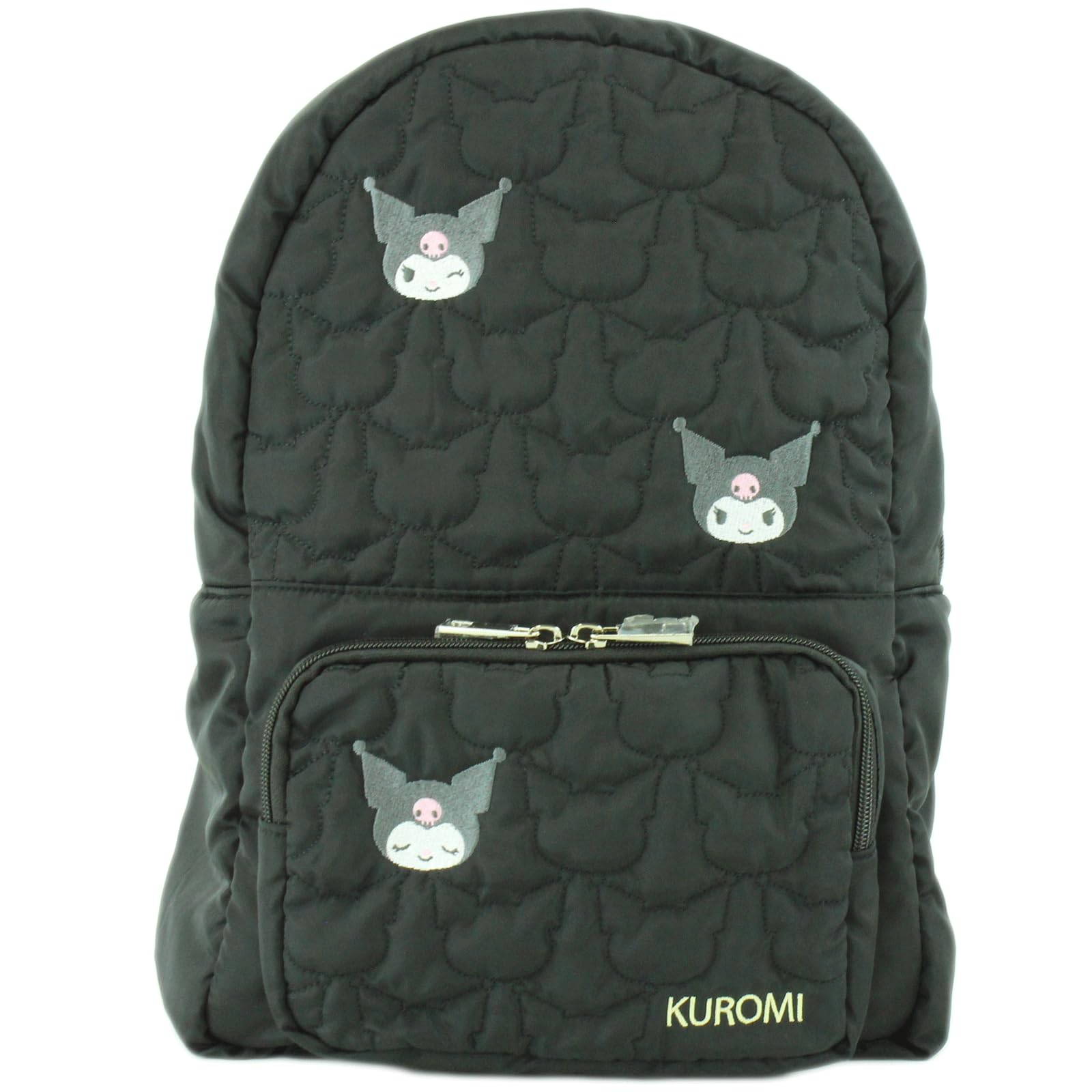 

Kuromi quilted and embroidered combo backpack
