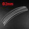 Wifreo 10ks X 20cm hadička na vázání mušek Trubička hlavní trubice Polotuhá vložka pro vázání mušek z lososa