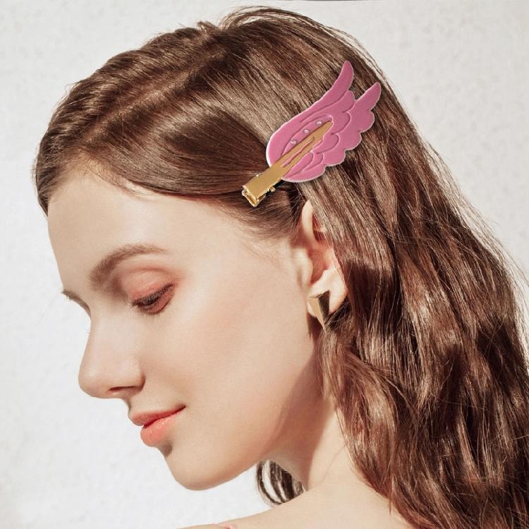 Beliebte Flügelform Haarspange Seitenhaarspange Rutschfestes Design Haarnadel Für Kinder Jugendliche Tägliches Tragen Mode Damen Accessoires
