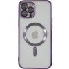 iPhone 12 Pro Case, Electro MagSafe, Purple + Screen Protector
