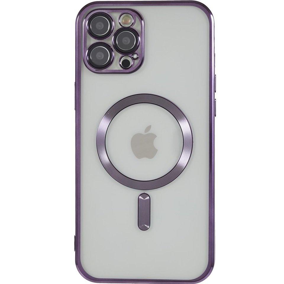 iPhone 12 Pro Case, Electro MagSafe, Purple + Screen Protector