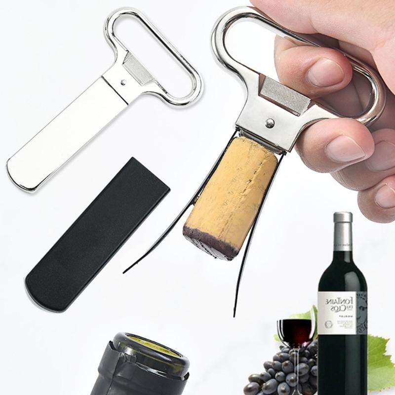 Wine Bottle Opener Portable Wine Bottle Opener Replacement Two prongs Wine Bottle Opener Corkscrew Remover Enduring