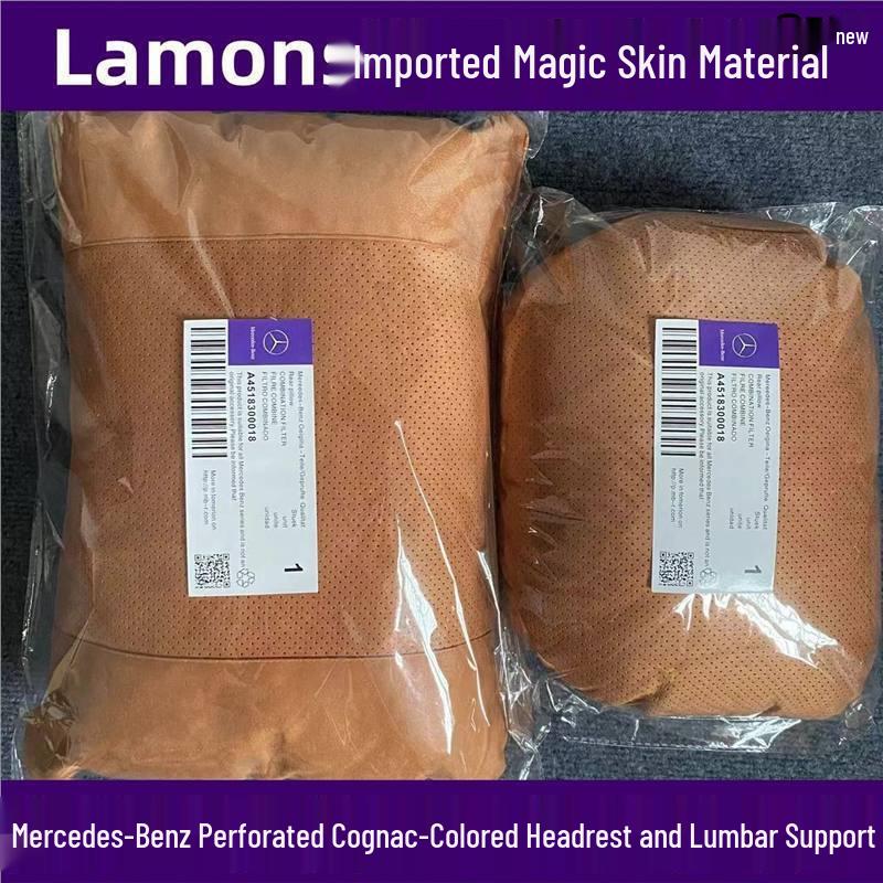 Poduszka zagłówka i podparcia lędźwiowego w stylu Mercedes-Maybach do E-Class/GLC/GLE/GLS