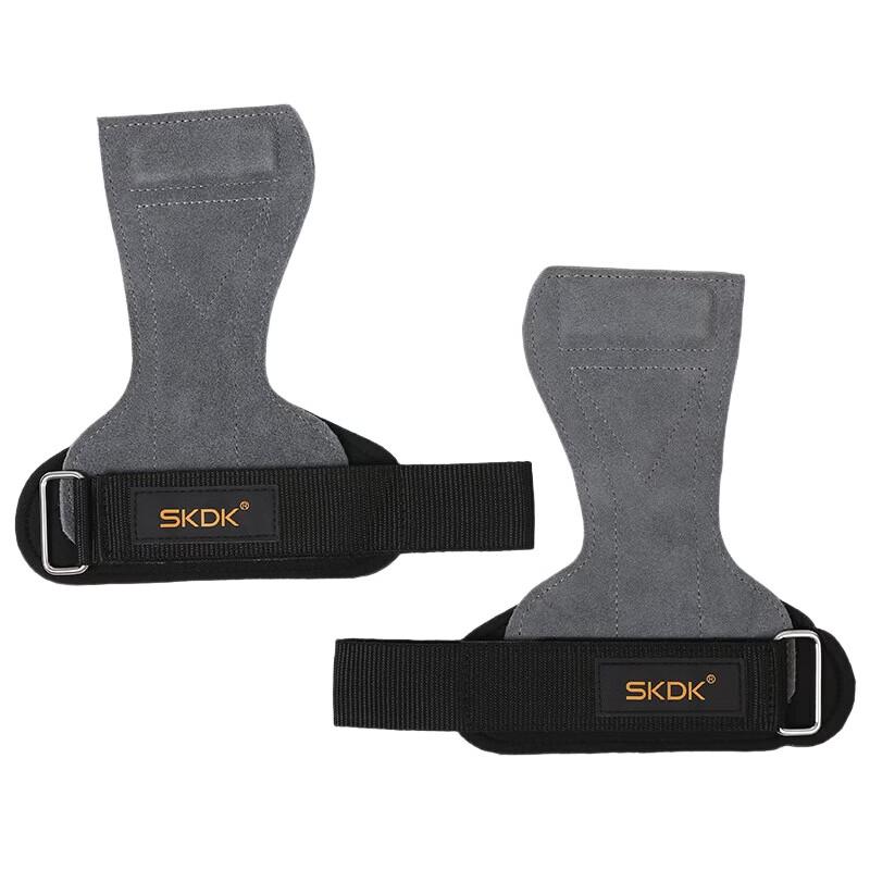 WEZHO Cowhide Fitness Lifting Straps