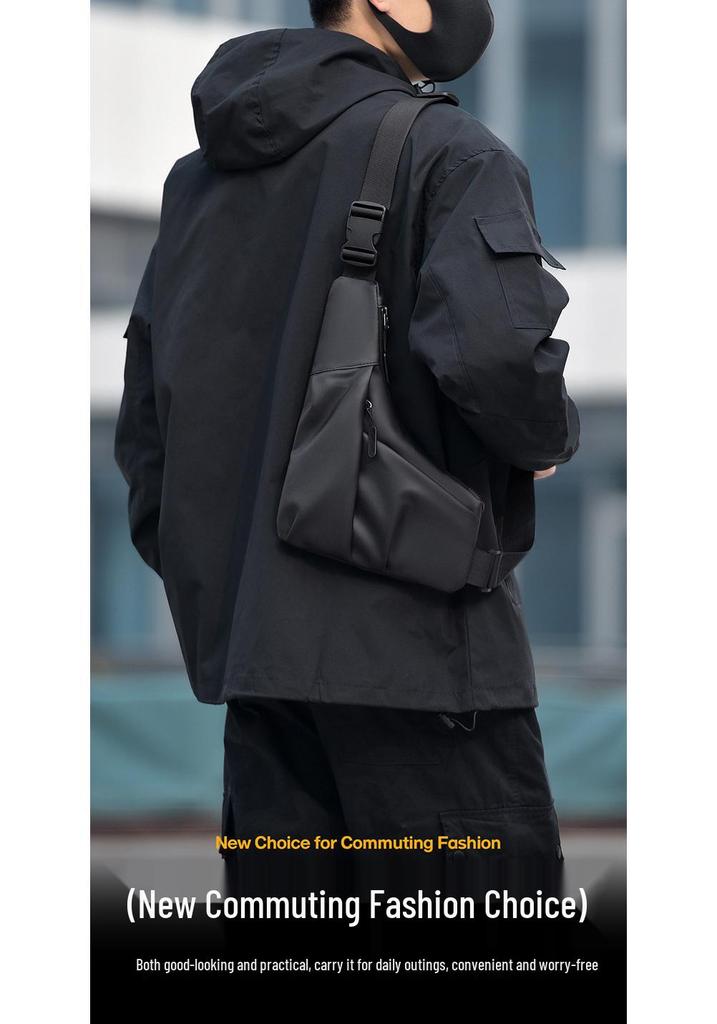 Versatile Lightweight Crossbody Chest Bag for Outdoor Sports and Casual Wear