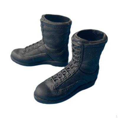 1:6 Scale Short Tube Boots Miniature Figure Costume Accessories Outfit Work for 12inch Male