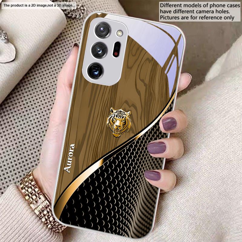 

Милый Золотой Тигр Коричневый Для Samsung A01 A02 03 Core A04 05 06 10 12 13 14 5G 15 16 M02 12 Note 8 9 10 20 стекло Ультра чехол для телефона Galaxy A03 Core