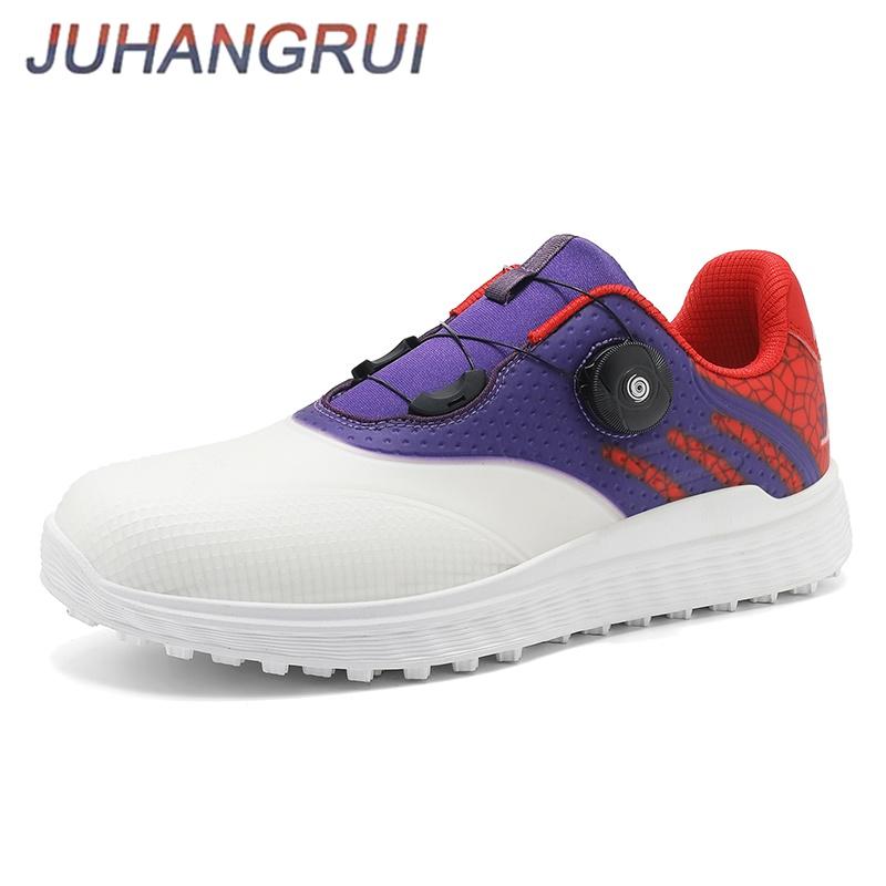 Men s Golf Shoes Rotating Buckle Wear-Resistant Comfortable Outdoor Training Walking Sneakers Men s Golf Coach Shoes 39-46 39