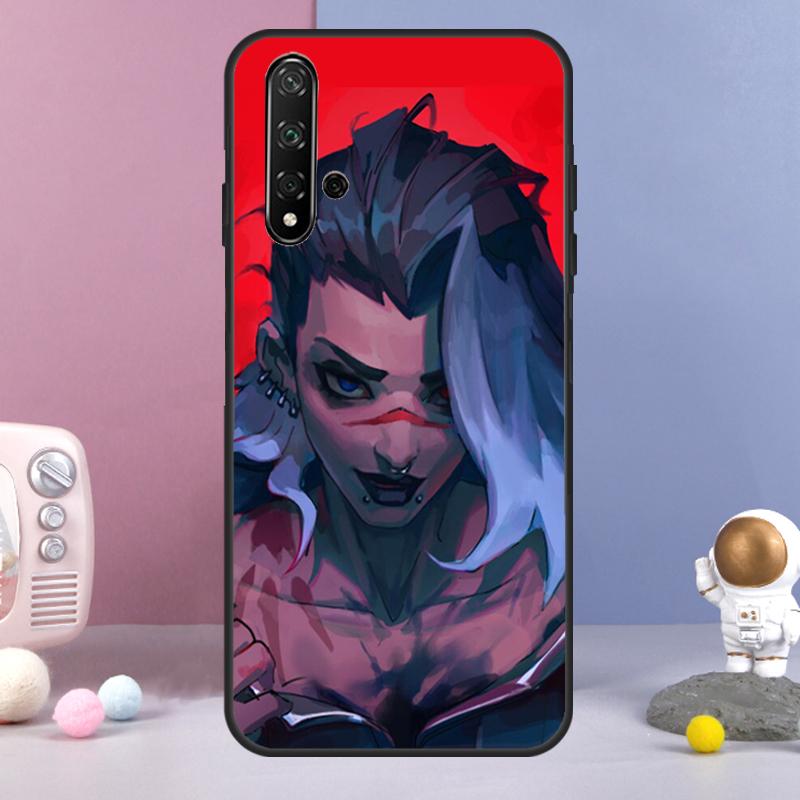 Cartoon Valorant For Huawei Nova 5T 9 10 SE 7i 8i 11i 12i Y73 Y90 Y70 Y72 Y61 Y91 Y60 P20 P30 P40 Lite Case