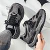 Shoes Winter New Casual Sports Shoes Student Soft Sole Light and Comfortable Heightening Dad Shoes